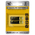 Alkaline AAA Battery Cells - 2 Pcs | WBM WORLD